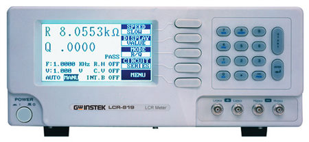 Medidor LCR de banco GW Instek (LCR-819)